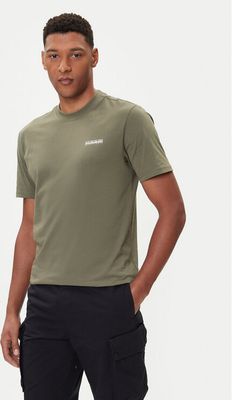 T-shirt męski na wiosnę Napapijri ze sklepu: MODIVO w kategorii: T-shirty męskie - zdjęcie WP-EBWP-BKLVO-LN0_0000305572523