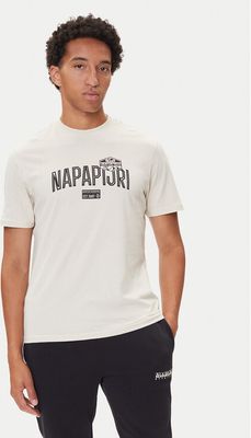 T-shirt męski Napapijri ze sklepu: MODIVO w kategorii: T-shirty męskie - zdjęcie WP-EBWP-BKLVO-LN0_0000305572639