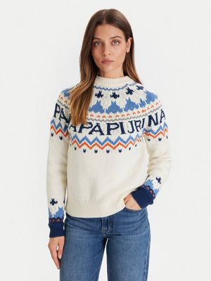 Sweter damski zimowy Napapijri ze sklepu: MODIVO w kategorii: Swetry damskie - zdjęcie WP-EBWP-BKLVO-LN0_0000305573841