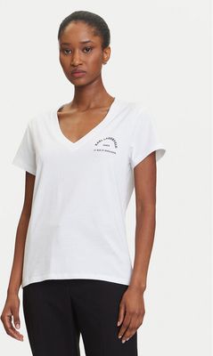 Bluzka damska Karl Lagerfeld ze sklepu: MODIVO w kategorii: Bluzki damskie - zdjęcie WP-EBWP-BKLVO-LN0_0000305575616