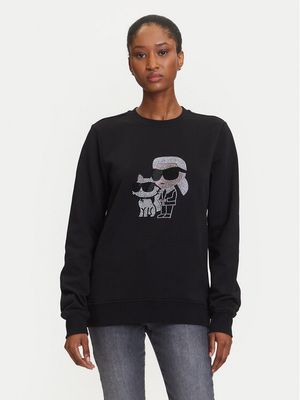 Bluza damska w stylu młodzieżowym Karl Lagerfeld ze sklepu: MODIVO w kategorii: Bluzy damskie - zdjęcie WP-EBWP-BKLVO-LN0_0000305575753