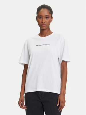 Bluzka damska zimowa Karl Lagerfeld Jeans ze sklepu: MODIVO w kategorii: Bluzki damskie - zdjęcie WP-EBWP-BKLVO-LN0_0000305575807