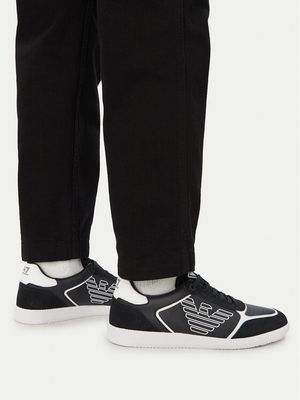 Buty sportowe męskie jesienne EA7 Emporio Armani ze sklepu: MODIVO w kategorii: Buty sportowe męskie - zdjęcie WP-EBWP-BKLVO-LN0_0000305576903