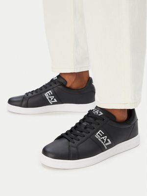 Buty sportowe męskie na jesień EA7 Emporio Armani ze sklepu: MODIVO w kategorii: Buty sportowe męskie - zdjęcie WP-EBWP-BKLVO-LN0_0000305577139