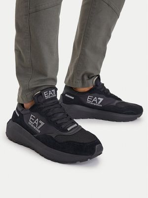 Buty sportowe męskie na jesień EA7 Emporio Armani ze sklepu: MODIVO w kategorii: Buty sportowe męskie - zdjęcie WP-EBWP-BKLVO-LN0_0000305577450