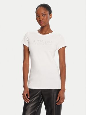 Bluzka damska na wiosnę Armani Exchange ze sklepu: MODIVO w kategorii: Bluzki damskie - zdjęcie WP-EBWP-BKLVO-LN0_0000305580993
