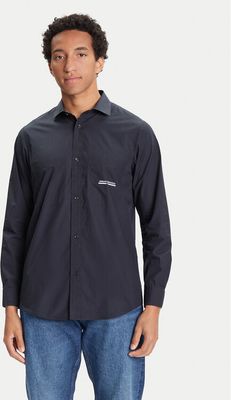 Koszula męska z klasycznym kołnierzykiem casual Armani Exchange ze sklepu: MODIVO w kategorii: Koszule męskie - zdjęcie WP-EBWP-BKLVO-LN0_0000305584106
