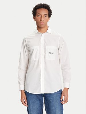 Armani Exchange - Koszula męska ze sklepu: MODIVO w kategorii: Koszule męskie - zdjęcie WP-EBWP-BKLVO-LN0_0000305584113
