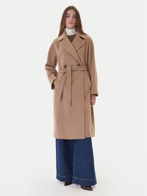 Płaszcz damski Weekend Max Mara ze sklepu: MODIVO w kategorii: Płaszcze damskie - zdjęcie WP-EBWP-BKLVO-LN0_0000305585578