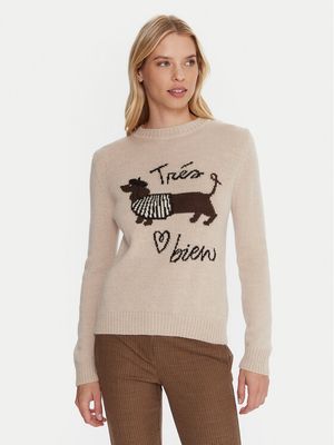 Sweter damski casualowy Weekend Max Mara ze sklepu: MODIVO w kategorii: Swetry damskie - zdjęcie WP-EBWP-BKLVO-LN0_0000305586384