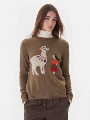 Sweter damski casual Weekend Max Mara ze sklepu: MODIVO w kategorii: Swetry damskie - zdjęcie WP-EBWP-BKLVO-LN0_0000305586414