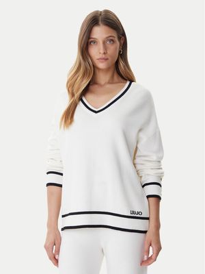 Sweter damski casual na zimę Liu Jo Sport ze sklepu: MODIVO w kategorii: Swetry damskie - zdjęcie WP-EBWP-BKLVO-LN0_0000305586834