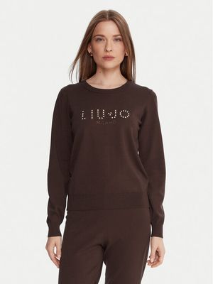 Sweter damski casual na zimę Liu Jo ze sklepu: MODIVO w kategorii: Swetry damskie - zdjęcie WP-EBWP-BKLVO-LN0_0000305586926