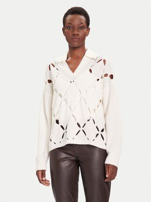 Sweter damski casual Liu Jo ze sklepu: MODIVO w kategorii: Swetry damskie - zdjęcie WP-EBWP-BKLVO-LN0_0000305587824