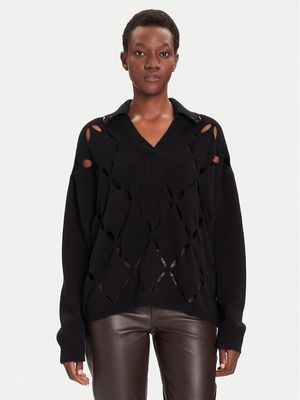 Sweter damski Liu Jo ze sklepu: MODIVO w kategorii: Swetry damskie - zdjęcie WP-EBWP-BKLVO-LN0_0000305587862