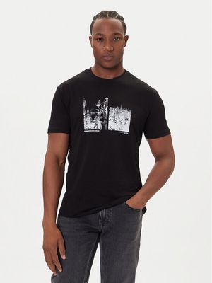 T-shirt męski Armani Exchange ze sklepu: MODIVO w kategorii: T-shirty męskie - zdjęcie WP-EBWP-BKLVO-LN0_0000305588470