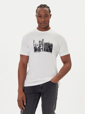 Armani Exchange - T-shirt męski na wiosnę ze sklepu: MODIVO w kategorii: T-shirty męskie - zdjęcie WP-EBWP-BKLVO-LN0_0000305588487
