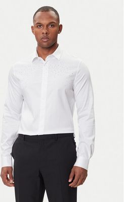 Koszula męska z klasycznym kołnierzykiem Armani Exchange ze sklepu: MODIVO w kategorii: Koszule męskie - zdjęcie WP-EBWP-BKLVO-LN0_0000305588494