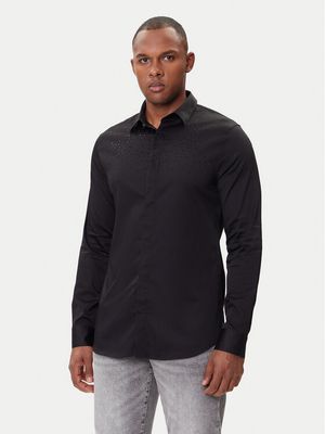 Koszula męska jesienna casualowa Armani Exchange ze sklepu: MODIVO w kategorii: Koszule męskie - zdjęcie WP-EBWP-BKLVO-LN0_0000305588500