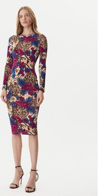 Just Cavalli - Sukienka dla puszystych ze sklepu: MODIVO w kategorii: Sukienki - zdjęcie WP-EBWP-BKLVO-LN0_0000305589835