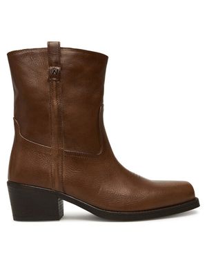 Botki jesienne Weekend Max Mara ze sklepu: MODIVO w kategorii: Botki - zdjęcie WP-EBWP-BKLVO-LN0_0000305590022