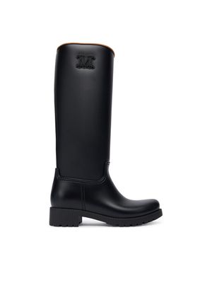 Kalosze damskie jesienne casual Max Mara ze sklepu: MODIVO w kategorii: Kalosze damskie - zdjęcie WP-EBWP-BKLVO-LN0_0000305591791
