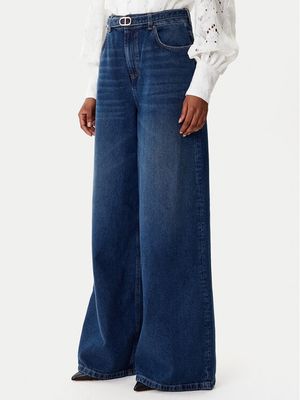 Jeansy damskie casual Twinset ze sklepu: MODIVO w kategorii: Jeansy damskie - zdjęcie WP-EBWP-BKLVO-LN0_0000305592255