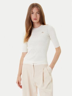 Twinset - Sweter damski na zimę ze sklepu: MODIVO w kategorii: Swetry damskie - zdjęcie WP-EBWP-BKLVO-LN0_0000305592392