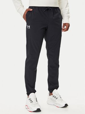 Spodnie męskie w sportowym stylu Under Armour ze sklepu: MODIVO w kategorii: Spodnie męskie - zdjęcie WP-EBWP-BKLVO-LN0_0000305592736
