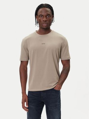 T-shirt męski casual BOSS ze sklepu: MODIVO w kategorii: T-shirty męskie - zdjęcie WP-EBWP-BKLVO-LN0_0000305596109