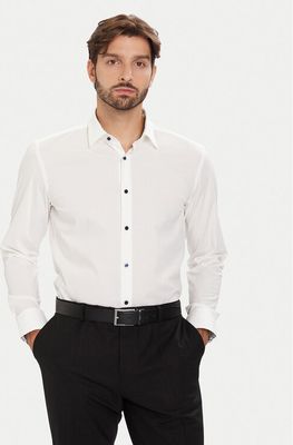 Koszula męska wiosenna elegancka BOSS ze sklepu: MODIVO w kategorii: Koszule męskie - zdjęcie WP-EBWP-BKLVO-LN0_0000305596413