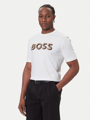 T-shirt męski młodzieżowy wiosenny BOSS ze sklepu: MODIVO w kategorii: T-shirty męskie - zdjęcie WP-EBWP-BKLVO-LN0_0000305596970