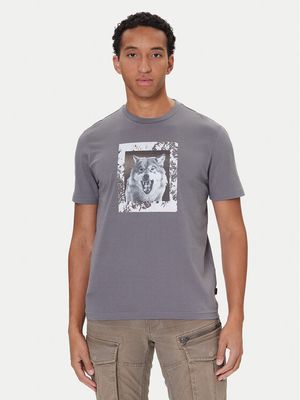 T-shirt męski BOSS ze sklepu: MODIVO w kategorii: T-shirty męskie - zdjęcie WP-EBWP-BKLVO-LN0_0000305597359