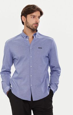 Koszula męska z kołnierzykiem button down BOSS ze sklepu: MODIVO w kategorii: Koszule męskie - zdjęcie WP-EBWP-BKLVO-LN0_0000305597687