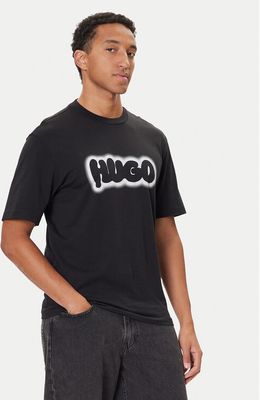 T-shirt męski na wiosnę HUGO ze sklepu: MODIVO w kategorii: T-shirty męskie - zdjęcie WP-EBWP-BKLVO-LN0_0000305599902