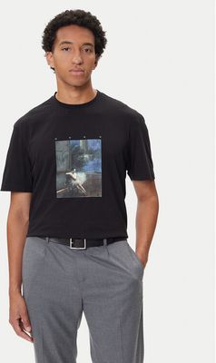 T-shirt męski młodzieżowy HUGO ze sklepu: MODIVO w kategorii: T-shirty męskie - zdjęcie WP-EBWP-BKLVO-LN0_0000305600127