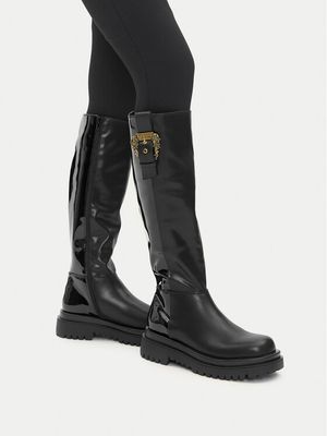 Kozaki damskie na zimę Versace Jeans Couture ze sklepu: MODIVO w kategorii: Kozaki damskie - zdjęcie WP-EBWP-BKLVO-LN0_0000305600424
