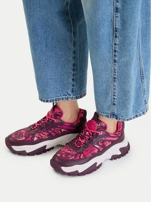 Buty sportowe damskie wiosenne Versace Jeans Couture ze sklepu: MODIVO w kategorii: Buty sportowe damskie - zdjęcie WP-EBWP-BKLVO-LN0_0000305601599