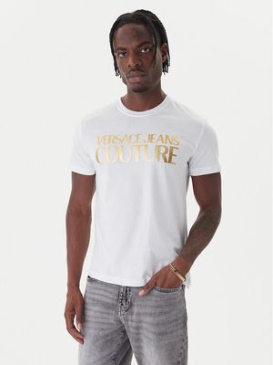T-shirt męski młodzieżowy Versace Jeans Couture ze sklepu: MODIVO w kategorii: T-shirty męskie - zdjęcie WP-EBWP-BKLVO-LN0_0000305601988