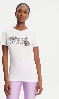 Bluzka damska Versace Jeans Couture ze sklepu: MODIVO w kategorii: Bluzki damskie - zdjęcie WP-EBWP-BKLVO-LN0_0000305602527