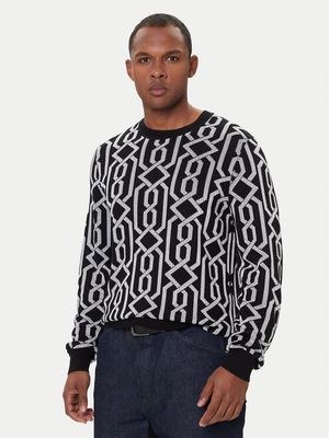 Sweter męski w stylu młodzieżowym zimowy HUGO ze sklepu: MODIVO w kategorii: Swetry męskie - zdjęcie WP-EBWP-BKLVO-LN0_0000305602596