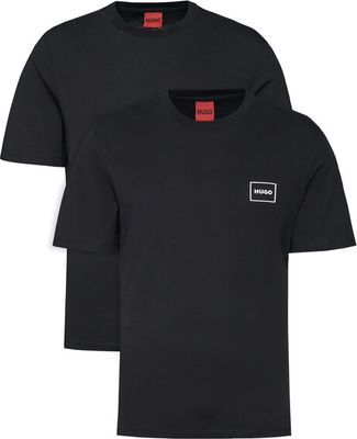 T-shirt męski casual HUGO ze sklepu: MODIVO w kategorii: T-shirty męskie - zdjęcie WP-EBWP-BKLVO-LN0_0000305602817