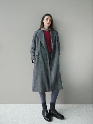 Płaszcz damski jesienny Robe di Kappa ze sklepu: MODIVO w kategorii: Płaszcze damskie - zdjęcie WP-EBWP-BKLVO-LN0_0000305606563