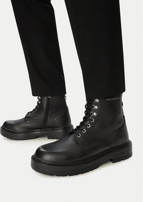 Buty zimowe męskie na zimę Karl Lagerfeld ze sklepu: MODIVO w kategorii: Buty zimowe męskie - zdjęcie WP-EBWP-BKLVO-LN0_0000305617538
