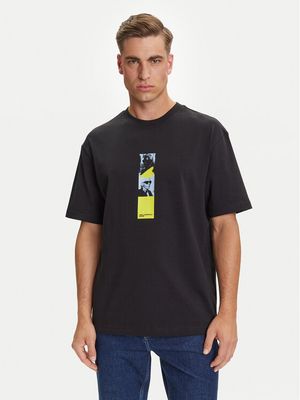 T-shirt męski na wiosnę Karl Lagerfeld Jeans ze sklepu: MODIVO w kategorii: T-shirty męskie - zdjęcie WP-EBWP-BKLVO-LN0_0000305619594