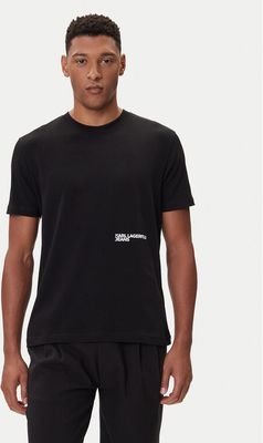 T-shirt męski casualowy Karl Lagerfeld Jeans ze sklepu: MODIVO w kategorii: T-shirty męskie - zdjęcie WP-EBWP-BKLVO-LN0_0000305620033
