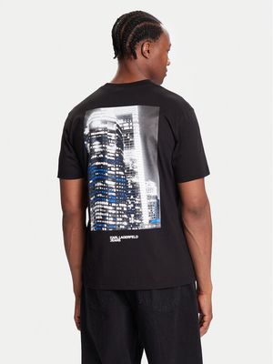 T-shirt męski na wiosnę Karl Lagerfeld Jeans ze sklepu: MODIVO w kategorii: T-shirty męskie - zdjęcie WP-EBWP-BKLVO-LN0_0000305620057