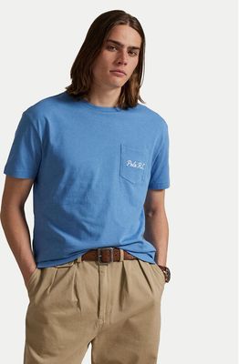 T-shirt męski na wiosnę casual Polo Ralph Lauren ze sklepu: MODIVO w kategorii: T-shirty męskie - zdjęcie WP-EBWP-BKLVO-LN0_0000305623942