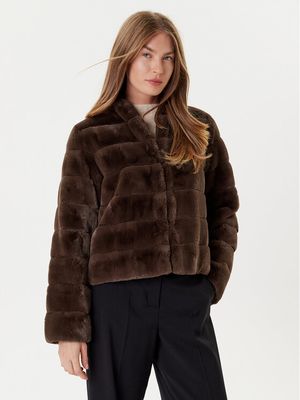 Futro damskie jesienne casual Marella ze sklepu: MODIVO w kategorii: Futra damskie - zdjęcie WP-EBWP-BKLVO-LN0_0000305632012
