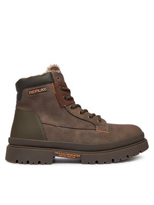 Buty zimowe męskie na zimę Replay ze sklepu: MODIVO w kategorii: Buty zimowe męskie - zdjęcie WP-EBWP-BKLVO-LN0_0000305642158